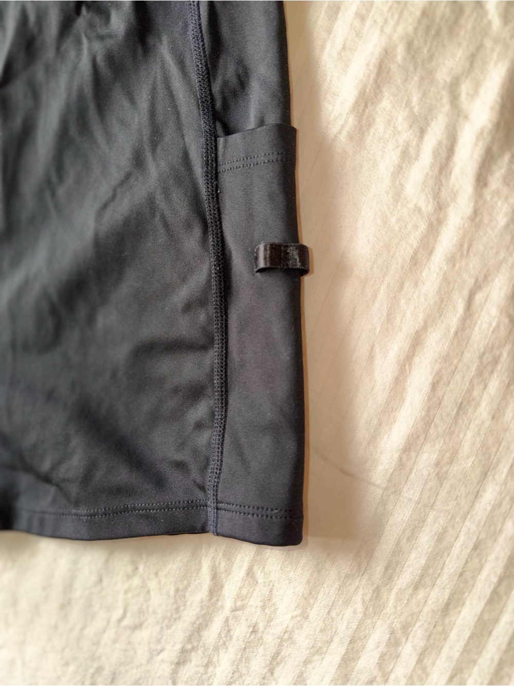 Black Athletic Shorts - Picture 3 of 9